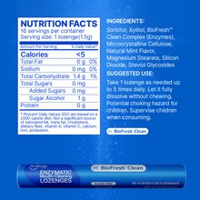 Enzymatic Mouth-Cleaning Lozenges Singles